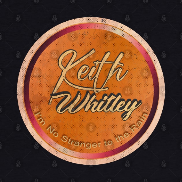 Keith Whitley - I'm No Stranger - retro by katroxdesignshopart444